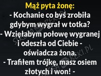 Mąż zadaje trudne pytanie żonie.. ZOBACZ co odpoweidziała!