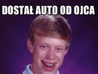 dostał auto