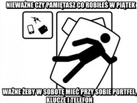 poniedziałkowy bilans strat