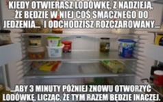 Kiedy otworzysz lodówke z nadzieją