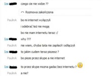 Problemy z internetem. Paulina nie ogarnia! haha :D