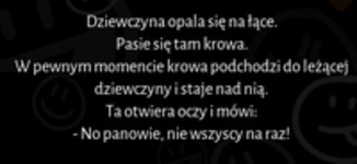 Dziewczyna opala sie na łące :D