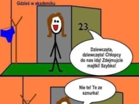 Dziewczęta, dziewczęta! Chłopcy do nas idą! Ściągajcie majtki!