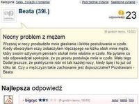 Problem z mężem. Podczas gdy ona śpi, od od paru lat regularnie.. :D