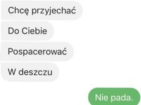 Facet starał sie być ROMANTYCZNY... dziewczyna mu tego nie ułatwiła.. XD