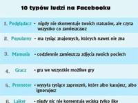 10 typów ludzi na Facebooku! Znacieg kogoś takiego? :D