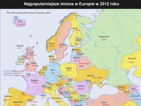Najpopularniejsze imiona w Europie :D