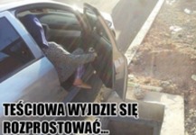 teściowa wyjdzie