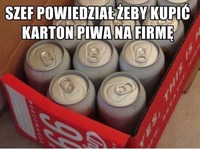 Szef powiedział