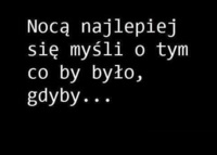 Nocą ...