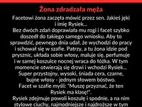 Maż przyłapał żonę na zdradzie!  Zobacz jak zareagował!