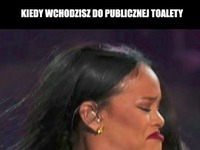 Kiedy wchodzisz do PUBLICZNEJ toalety... Też tak macie? :D