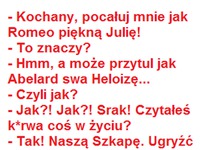 Para zakochanych spaceruje po parku... najlepszy kawał, haha