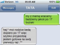 16 LATKA przypadkowy wysyła sprośnego sms do taty. ZOBACZ jak zareagował!