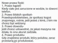 Nowe prawa fizyki :)