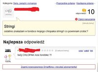 Znalazła stringi w torebce swojego chłopaka! Co ma z tym  zrobić?