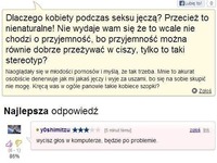 Dlaczego kobiety podczas seksu jęczą Zobacz co mu odpowiedział hahaha!