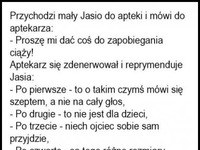 Jasiu kupuje PREZERWATYWY! A aptekarz na to... HAHA LOL!