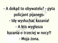 Jednak gdzieś wygłaszali kazanie ;)