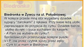 Biedronka w Żywcu na ul. Południowej :)