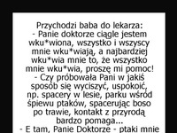 Wkur... kobieta, którą nic nie może ZADOWOLIĆ! Lekarz też nie dał rady! :D