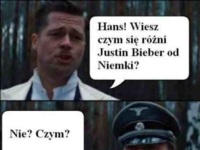 Czym się różni Niemka od Justina Biebera? HAHA! DOBRE :D