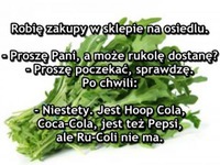 Pani nie załapała