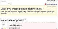 Jakie były wsze pierwsze objawy ciąży? HaHa :D