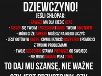 Dziewczyno! Weź to sobie do serca :D