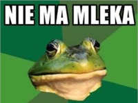 Nie ma mleka...