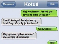 Rozmowa z bratem :D