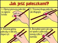 jak jeść paleczkami