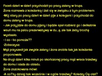Facet dzień w dzień przychodził po pracy zalany w trupa! ZOBACZ jak żona sobie z nim poradziła :D