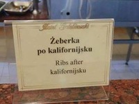 żeberka po kalifornijsku