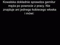 Żona tym razem nie znajduje żadnego włoska obcej baby ale i tak musi pojechać męża XD