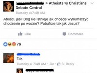 Kto ma pomysł jak wytłumaczyć? Odwieczny argument ateistów :P