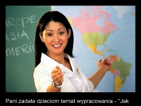 Pani zadała dzieciom tematy wypracowania "Jak wyobrażam sobie pracę dyrektora?" :D