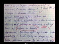 Zobacz co napisał na sprawdzianie! :D Ciekawe co na to nauczyciel?