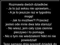 Dziadek narzeka, że nie uprawia już SEXU! Drugi chciał mu pomóc!