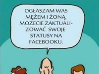 mozecie oznajmic na fejsie