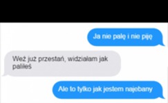 Nie piję i nie palę ;D