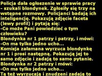 Policja dała ogłoszenie w sprawie pracy! :D