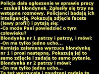 Policja dała ogłoszenie w sprawie pracy :)