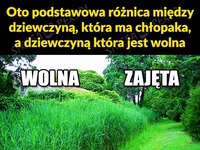 Czym różni sie WOLNA od ZAJĘTEJ kobiety ;)