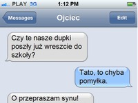 Ojciec pomylił numery i wysłał sms do swoich dzieci! ZOBACZ jak to się skończyło! :)