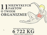 11 niezwykłych faktów o twoim organizmiem! CIEKAWE :D