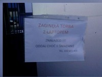 Zginęła torba