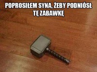 Poprosiłem syna...