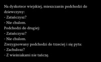 Na dyskotece wiejskiej. ZOBACZ jak zapraszać do tańca haha :D