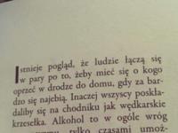 Przez alkohol